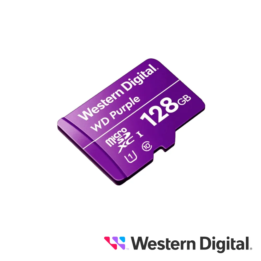 TARJETA MEMORIA MICRO SD XC WD PURPLE 128GB