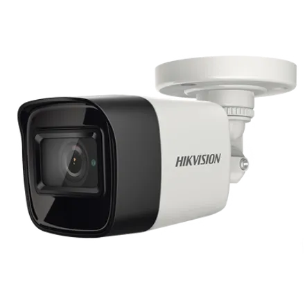 Bala HIKVISION TURBOHD 4K (8 Megapixel) / Gran Angular 102° / Lente 2.8 mm / Exterior IP67 / IR EXIR 30 mts / dWDR / Metal